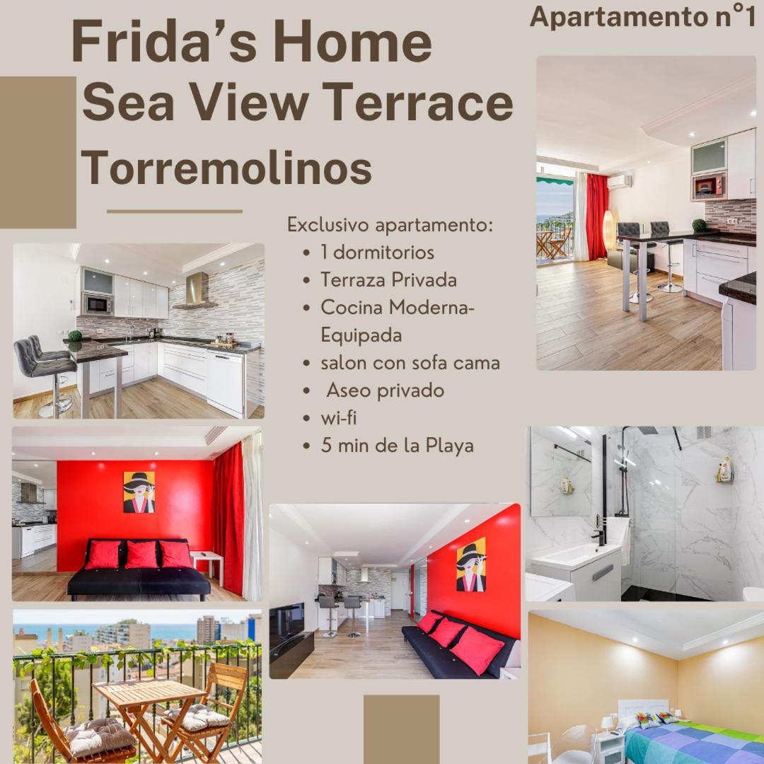 Frida'S Home-Sea View Terrace Torremolinos Exterior photo